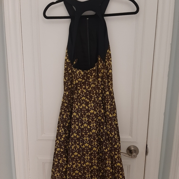 Robert Rodriguez black and yellow dress Sz 4 - Picture 8 of 10